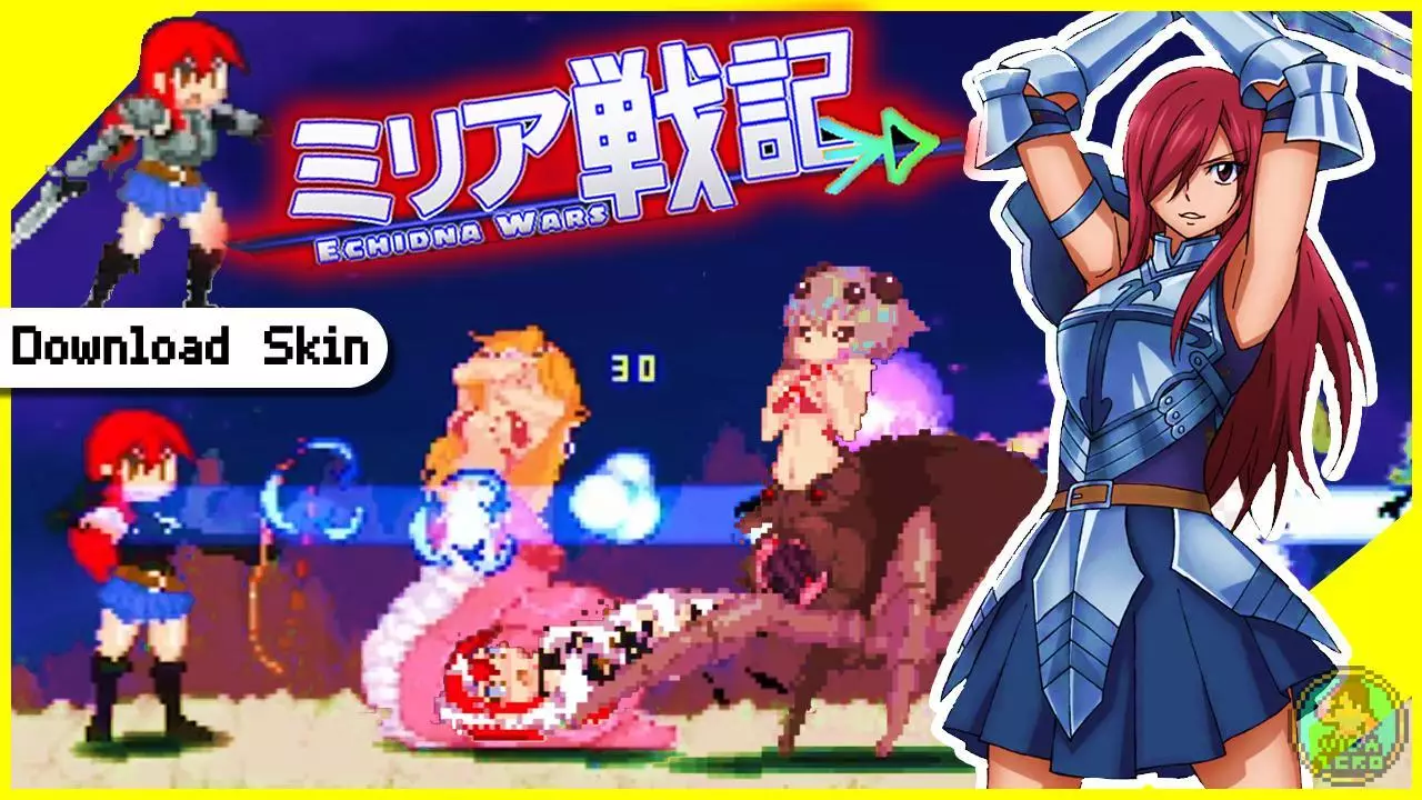 -Erza Scalet Skin - Echidna Wars Dx (MOD-everdriven)-游戏截图-好玩游戏库
