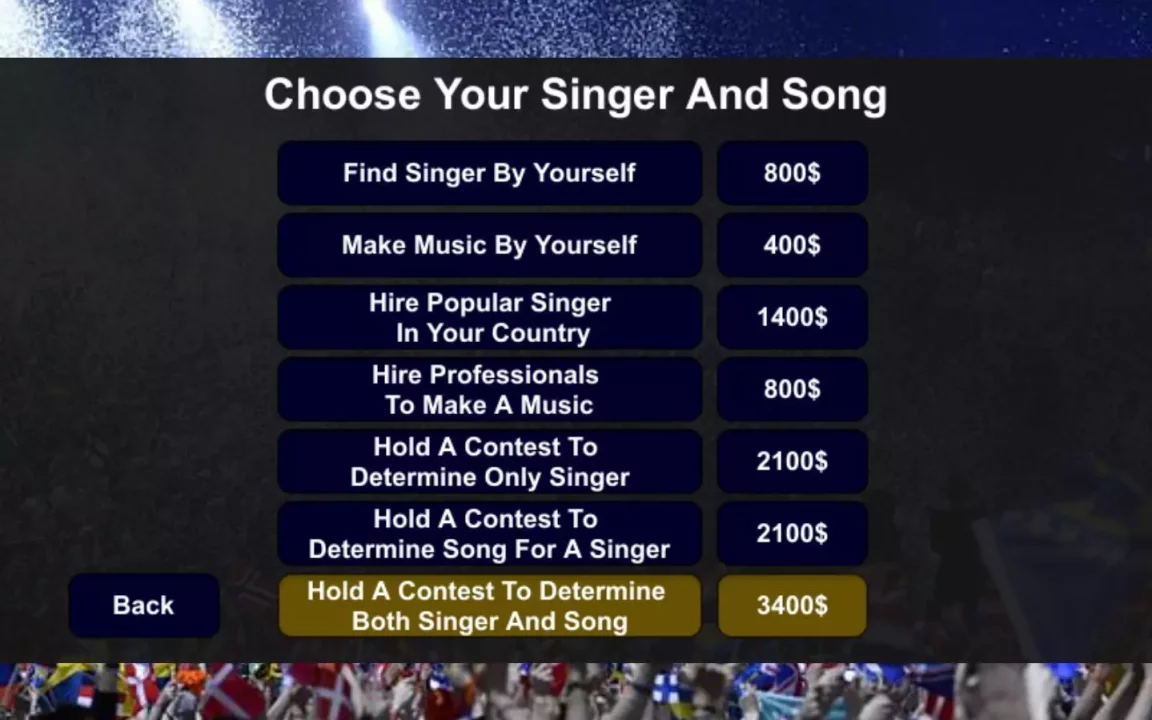 -Eurovision Simulator-游戏截图-好玩游戏库