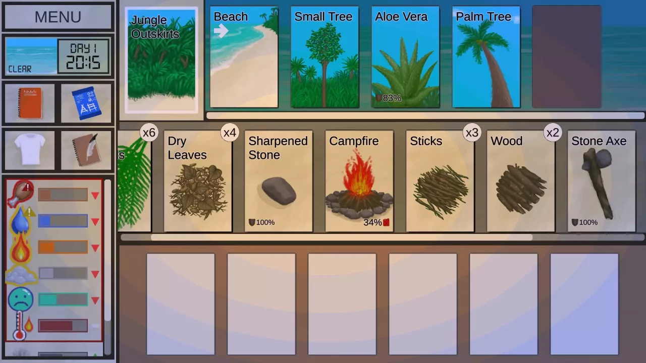 -Card Survival: Tropical Island-游戏截图-好玩游戏库