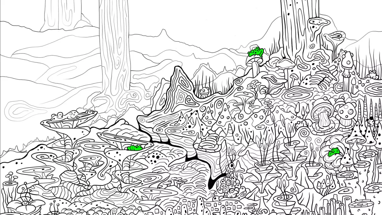 -100 hidden frogs-游戏截图-好玩游戏库