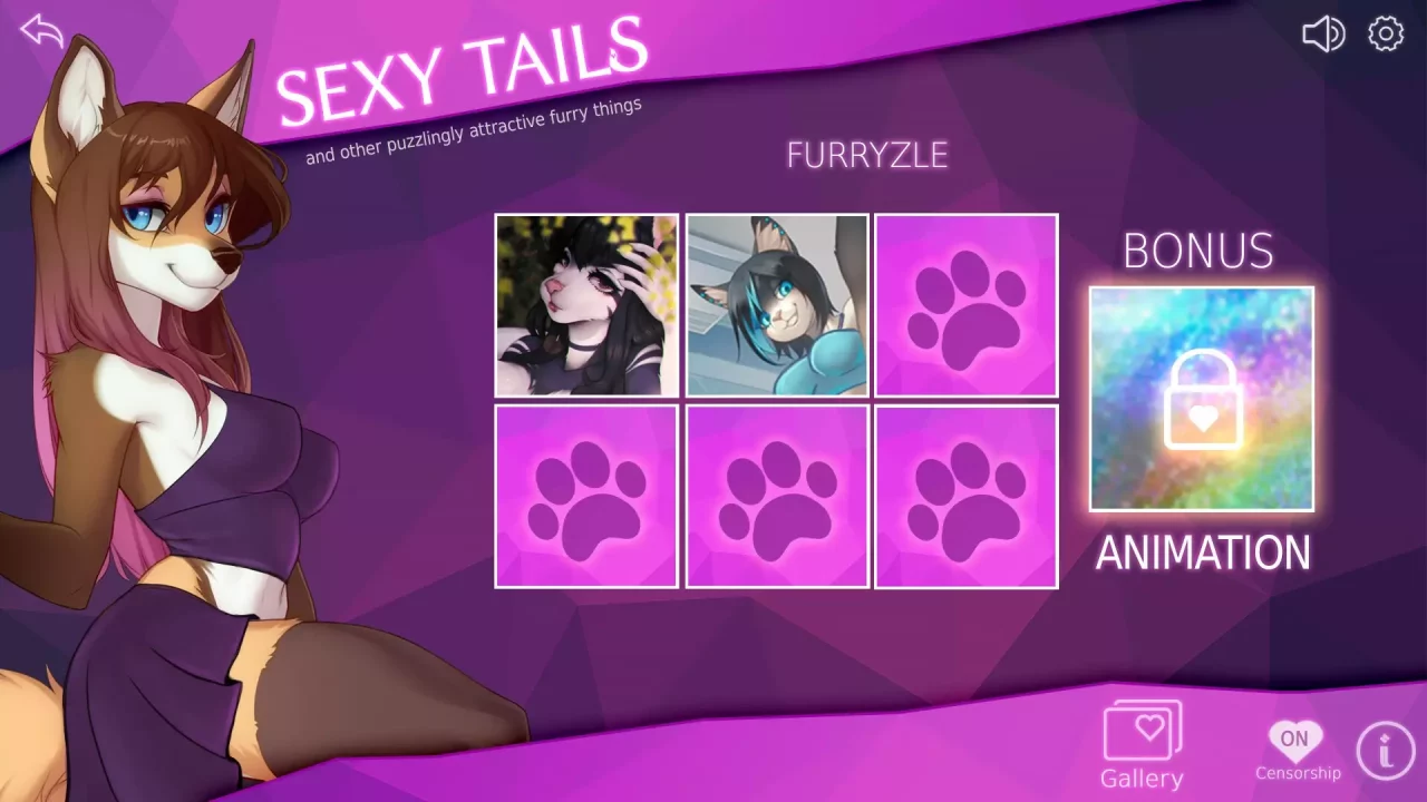 -Sexy Tails And Other Puzzlingly Attractive Furry Things-游戏截图-好玩游戏库