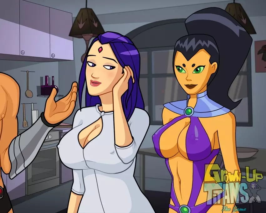 -Grown-Up Titans ( Teen Titans)-游戏截图-好玩游戏库