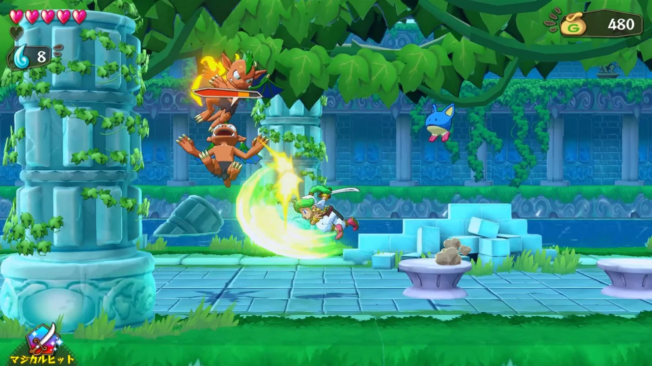 -WONDER BOY ASHA in Monster World-游戏截图-好玩游戏库