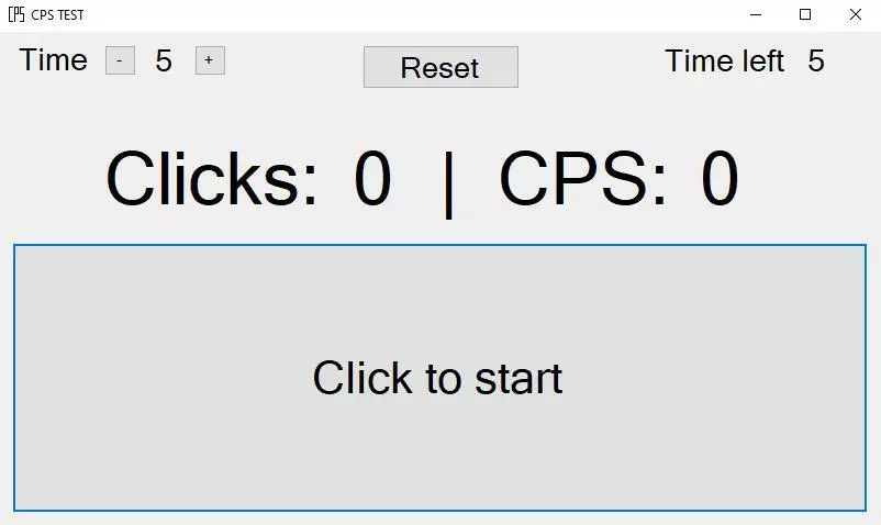 -CPS TEST | Clicks Per Second-游戏截图-好玩游戏库