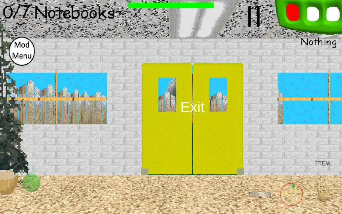 -Baldi gotta sweep android mod menu-游戏截图-好玩游戏库