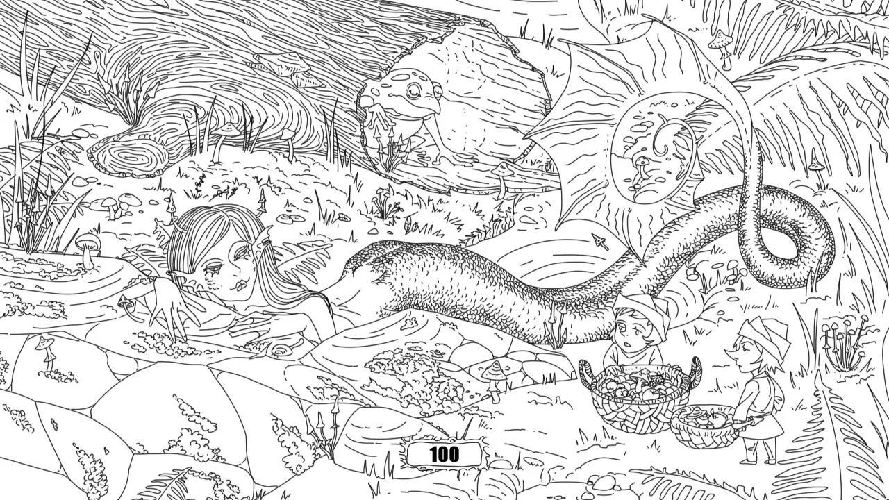 -100 hidden mushrooms-游戏截图-好玩游戏库