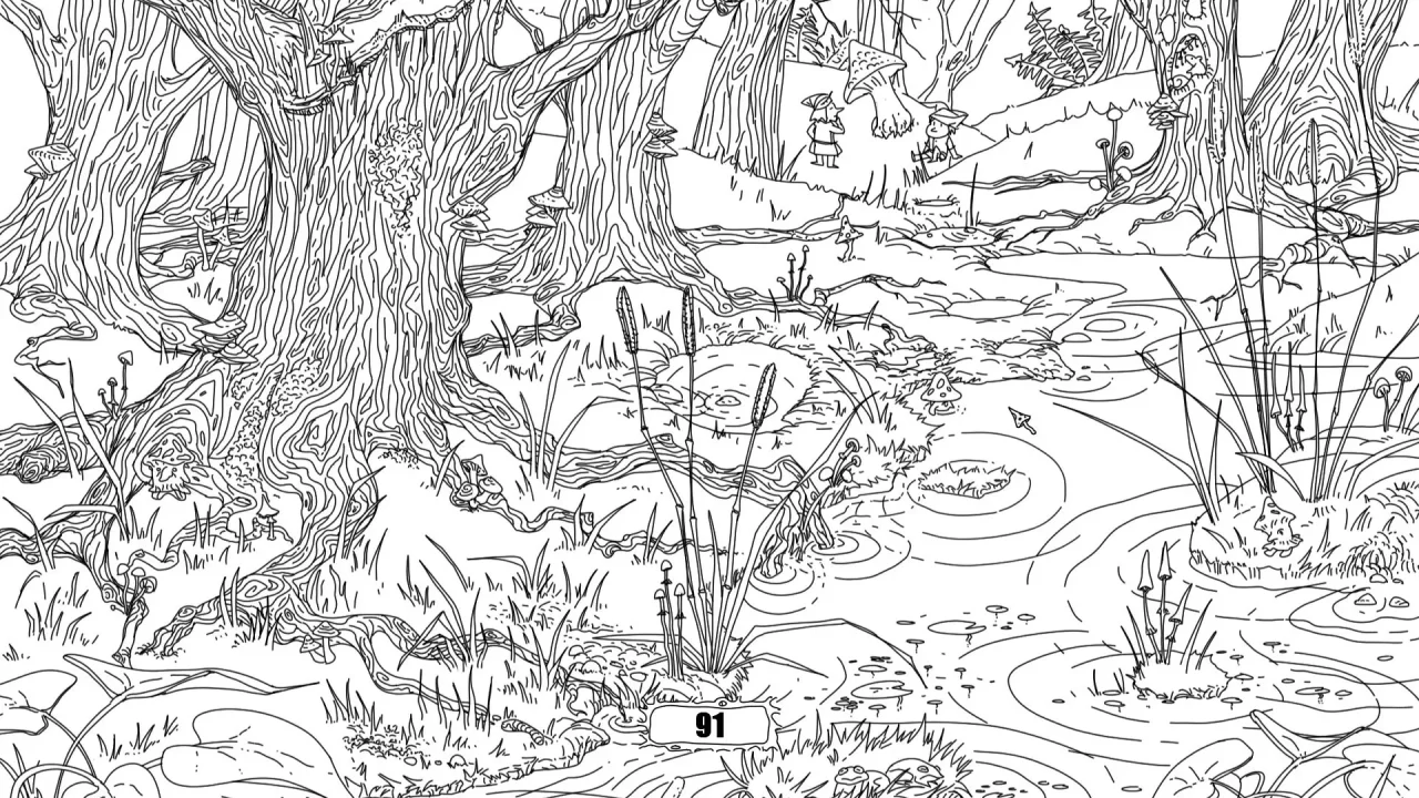 -100 hidden mushrooms-游戏截图-好玩游戏库