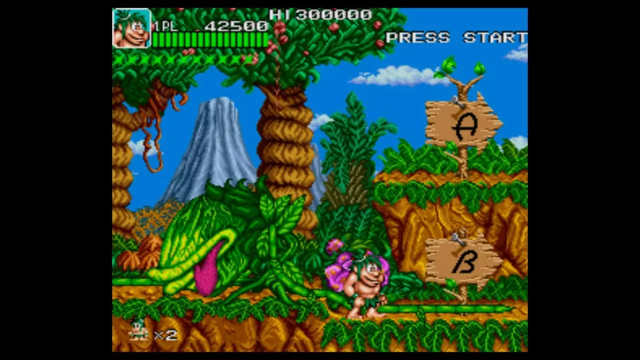 -Retro Classix: Joe & Mac - Caveman Ninja-游戏截图-好玩游戏库