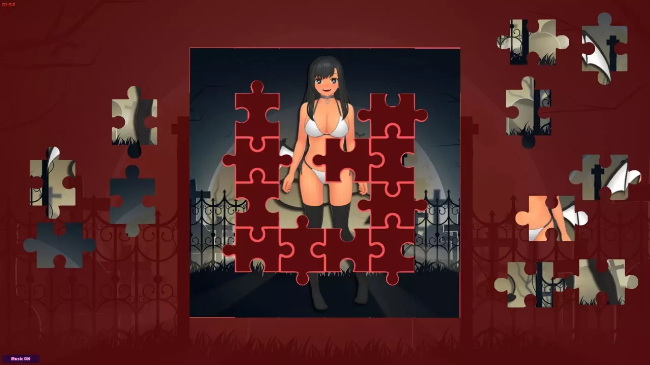 -Adult Puzzles - Hentai Halloween-游戏截图-好玩游戏库