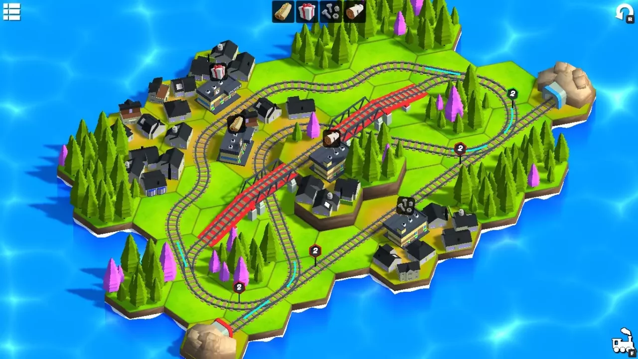 -Railway Islands - Puzzle-游戏截图-好玩游戏库