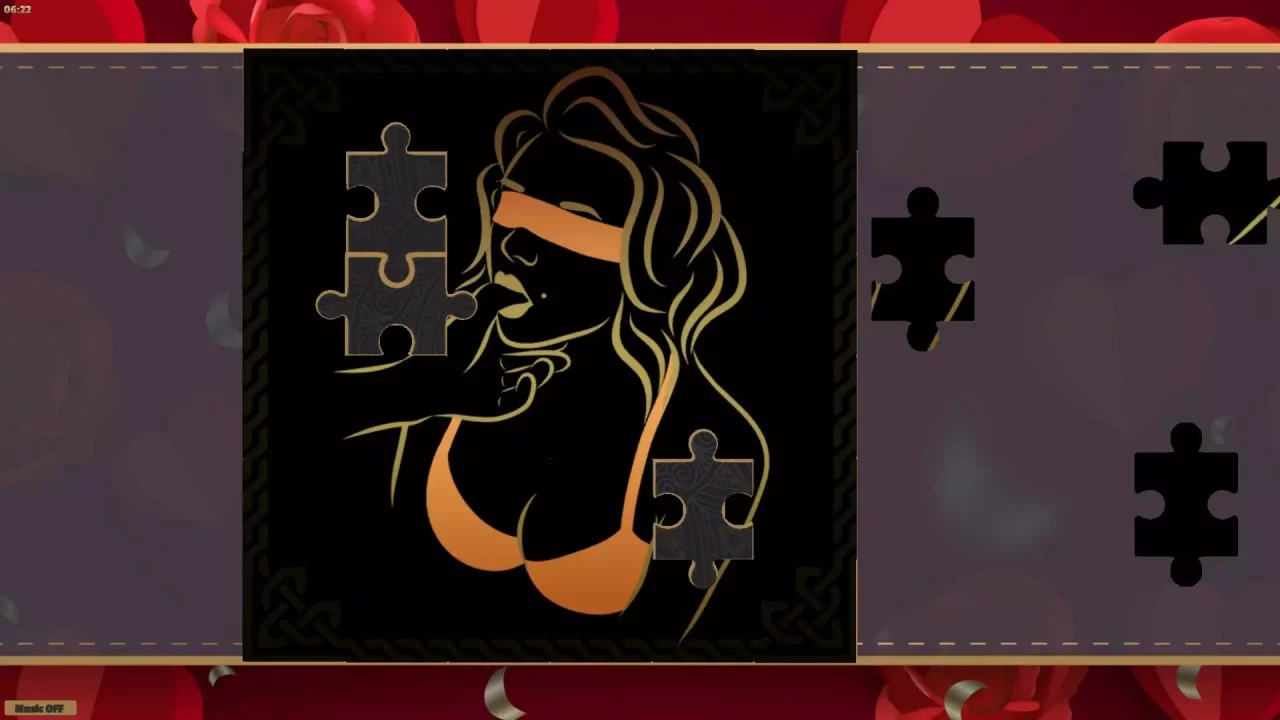 -LineArt Jigsaw Puzzle - Erotica Valentines-游戏截图-好玩游戏库