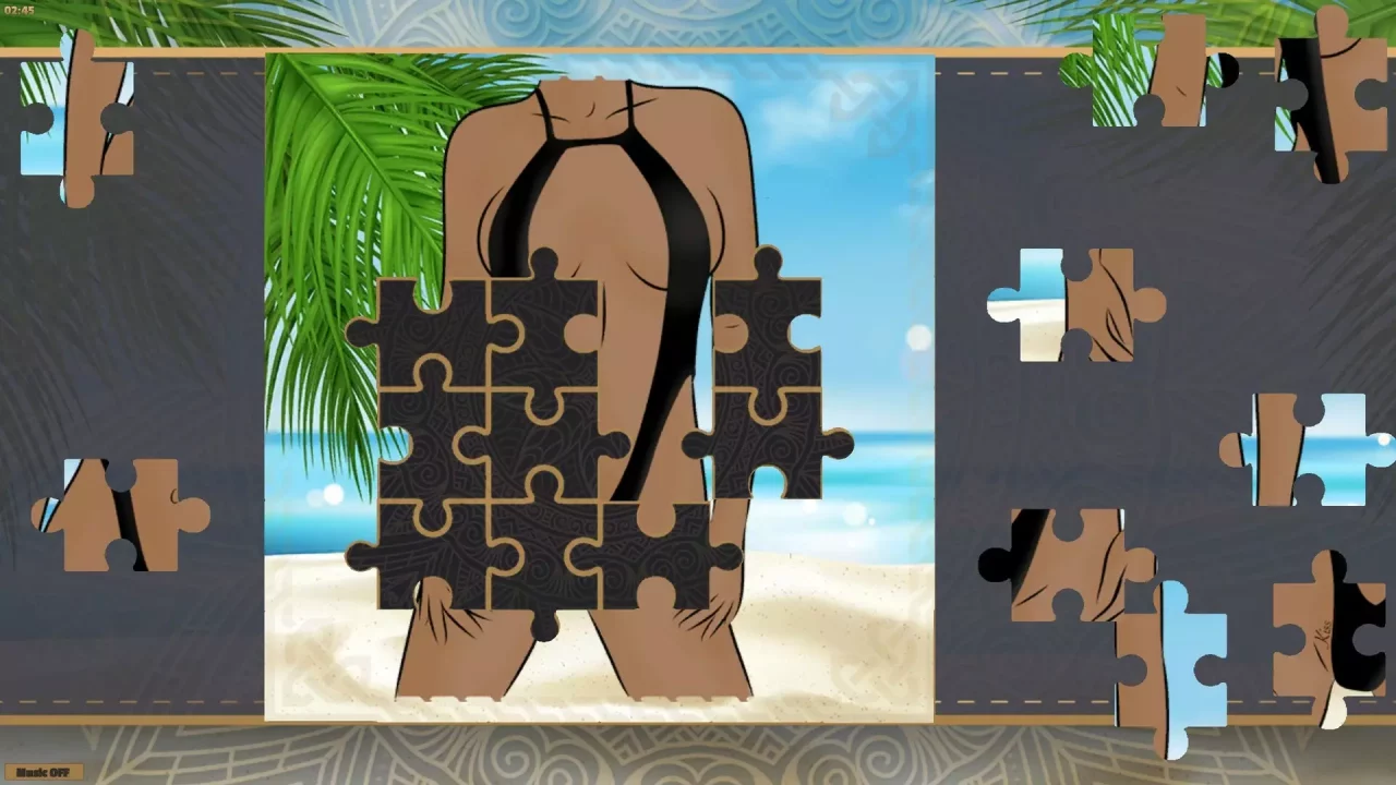 -LineArt Jigsaw Puzzle - Erotica Summer-游戏截图-好玩游戏库