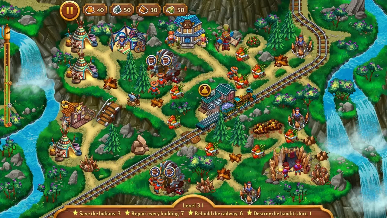 -Golden Rails: Small Town Story-游戏截图-好玩游戏库