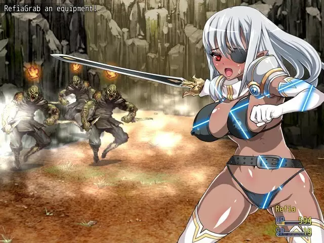 -KNIGHT SLAVE -The Dark Valkyrie of Depravity-游戏截图-好玩游戏库