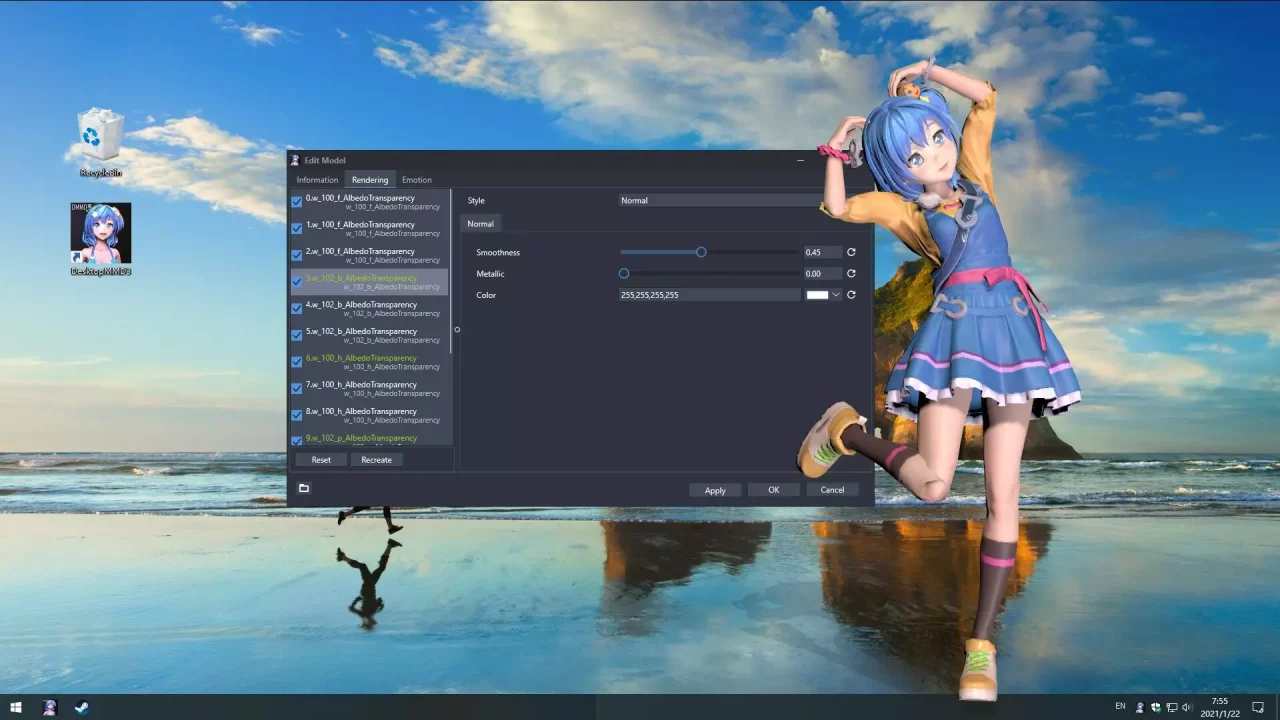 -DesktopMMD3:Miss Fish-游戏截图-好玩游戏库