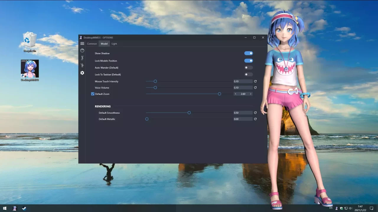 -DesktopMMD3:Miss Fish-游戏截图-好玩游戏库