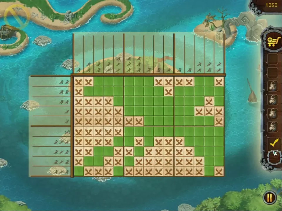 -Fill and Cross Pirate Riddles-游戏截图-好玩游戏库