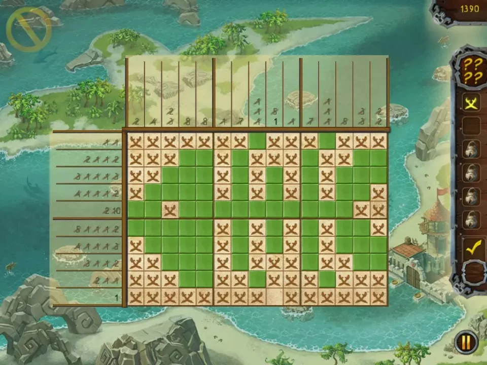 -Fill and Cross Pirate Riddles-游戏截图-好玩游戏库