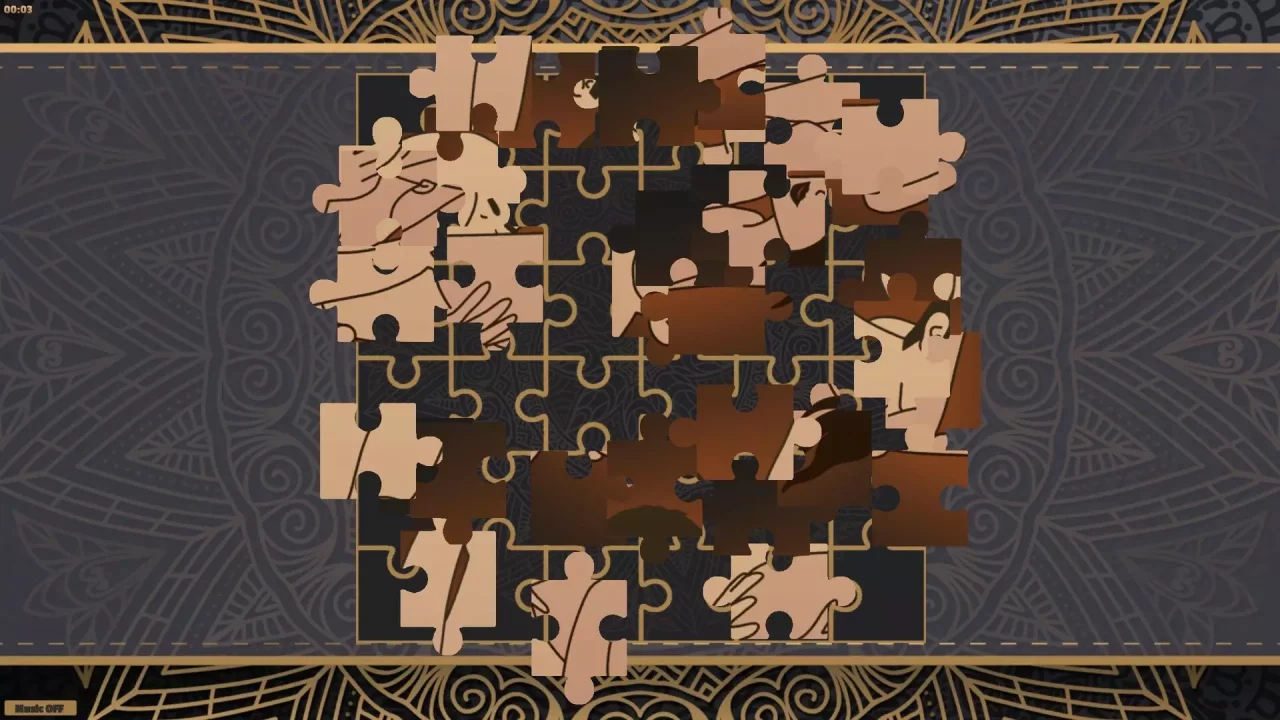 -LineArt Jigsaw Puzzle - Erotica 5-游戏截图-好玩游戏库