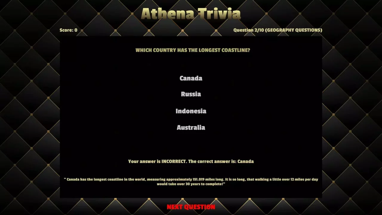 -Athena Trivia-游戏截图-好玩游戏库