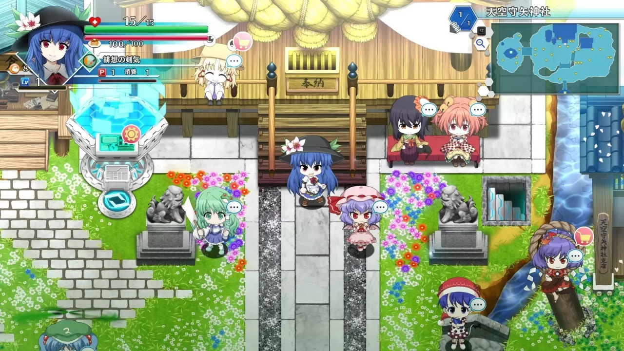 -Touhou Genso Wanderer -Lotus Labyrinth R-游戏截图-好玩游戏库