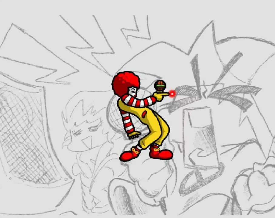 -FNF - Ronald McDonald (test)-游戏截图-好玩游戏库