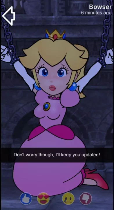 Bowser x Peach: Superstar Sexting
