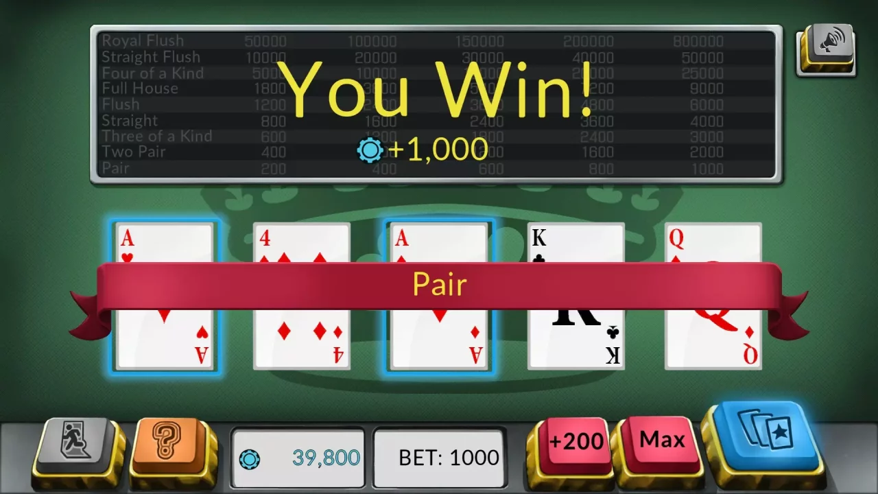 -Four Kings: Video Poker-游戏截图-好玩游戏库