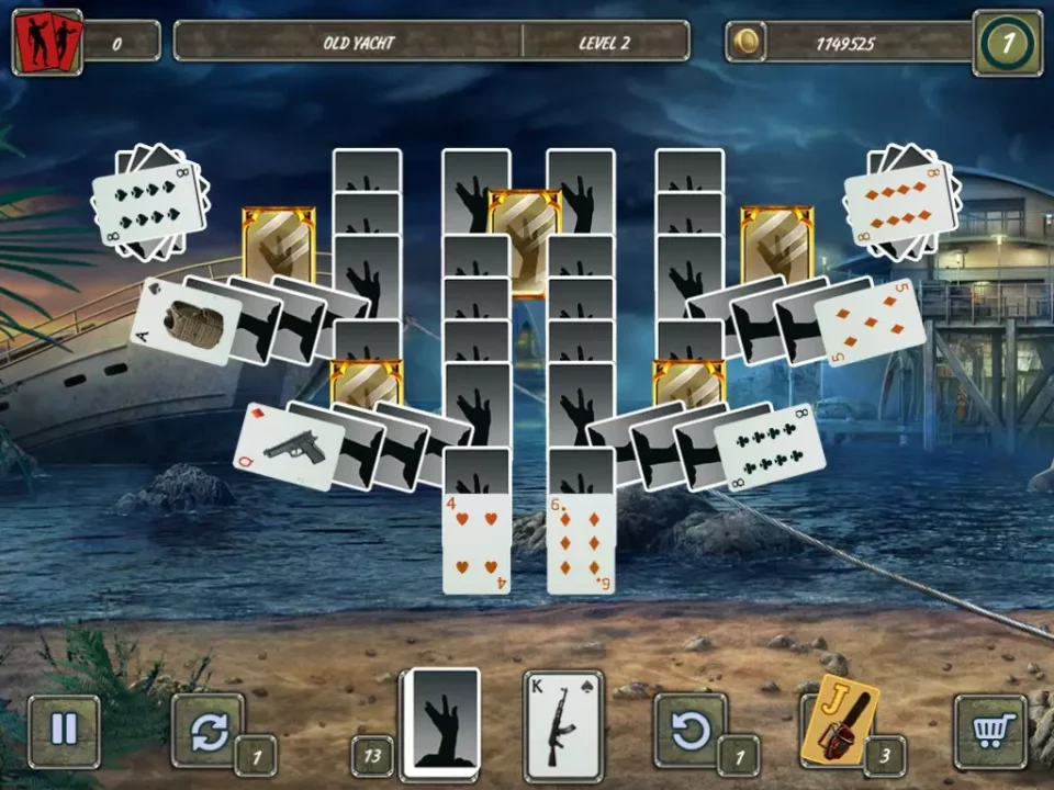 -Dangerous Solitaire. Zombie Fever-游戏截图-好玩游戏库