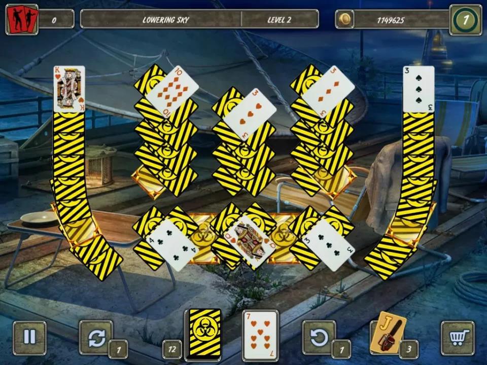 -Dangerous Solitaire. Zombie Fever-游戏截图-好玩游戏库