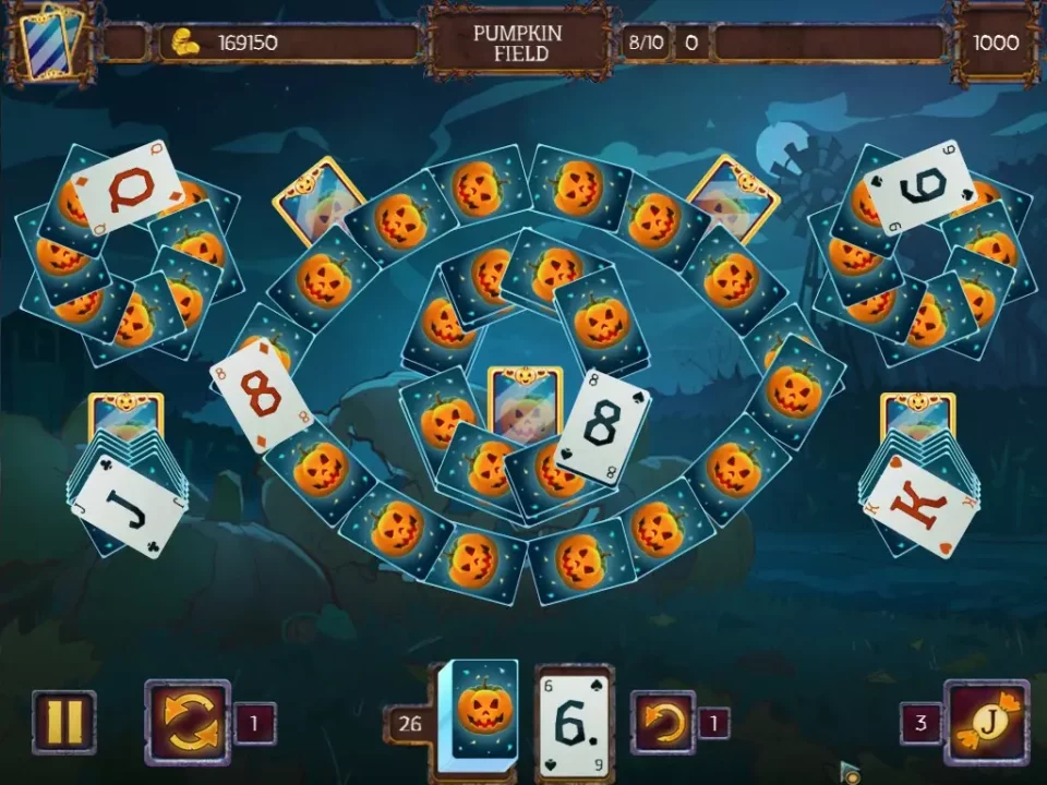 -Solitaire Game Halloween 2-游戏截图-好玩游戏库