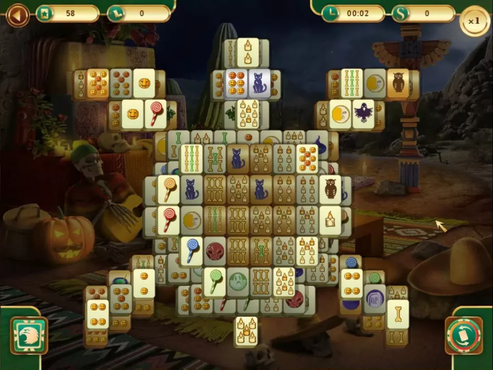 -Spooky Mahjong-游戏截图-好玩游戏库