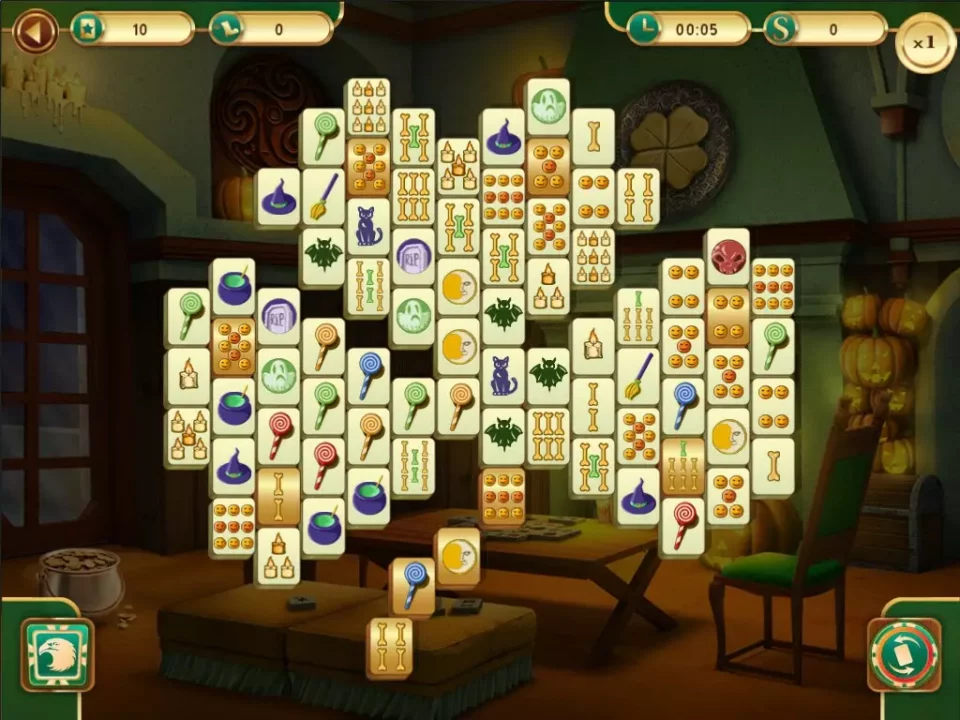 -Spooky Mahjong-游戏截图-好玩游戏库