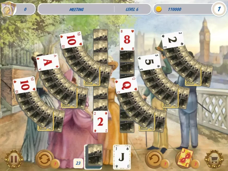 -Solitaire Victorian Picnic 2-游戏截图-好玩游戏库