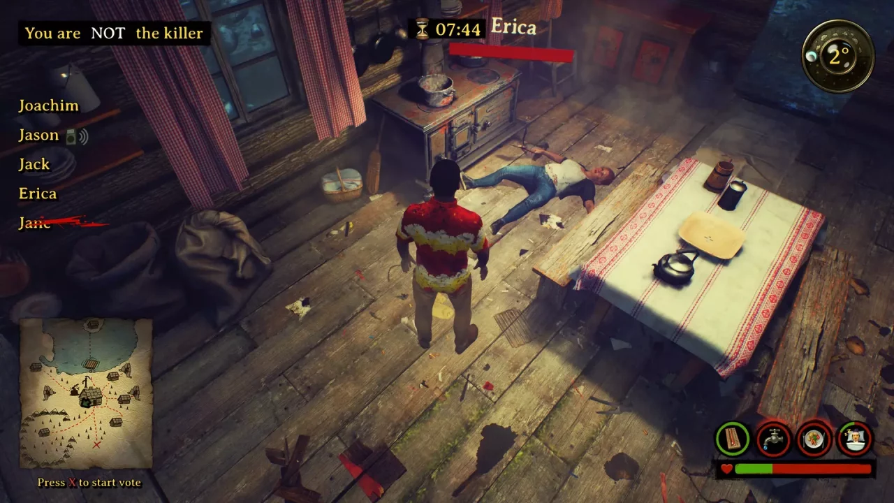 Killer in the cabin