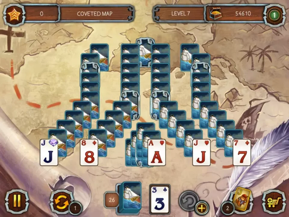 -Solitaire Legend of the Pirates 3-游戏截图-好玩游戏库