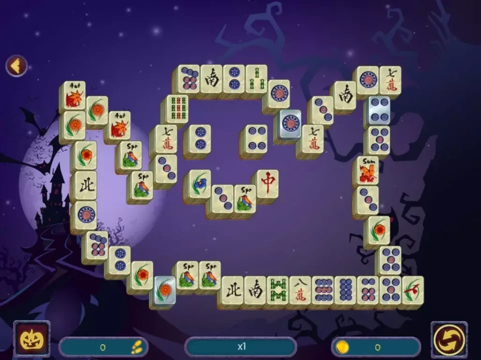 -Halloween Night Mahjong 2-游戏截图-好玩游戏库