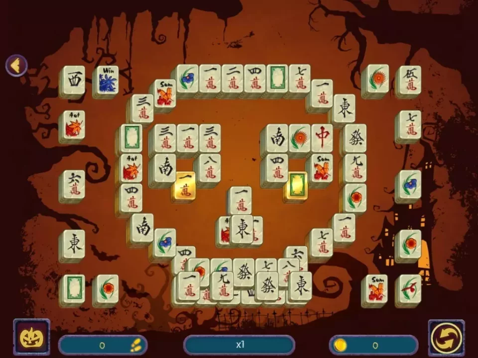 -Halloween Night Mahjong 2-游戏截图-好玩游戏库
