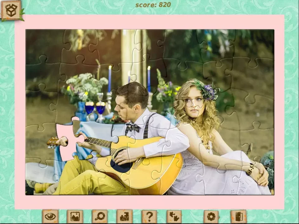 -1001 Jigsaw Home Sweet Home Wedding Ceremony-游戏截图-好玩游戏库