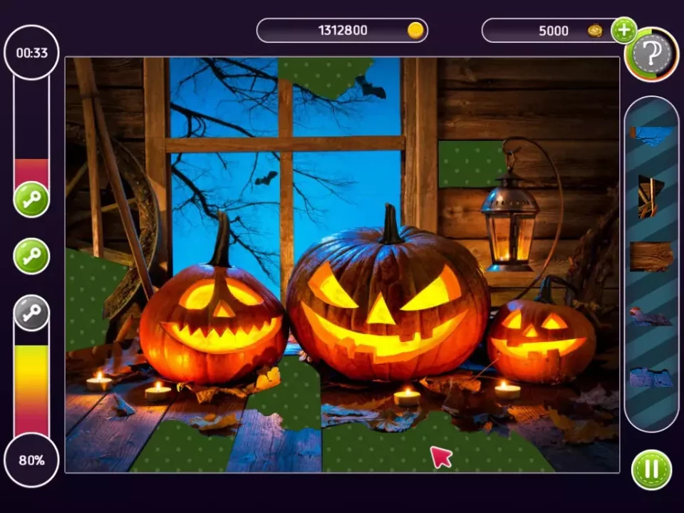 -Holiday Mosaics Halloween Puzzles-游戏截图-好玩游戏库