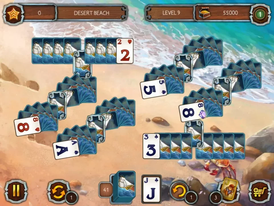 -Solitaire Legend of the Pirates 2-游戏截图-好玩游戏库
