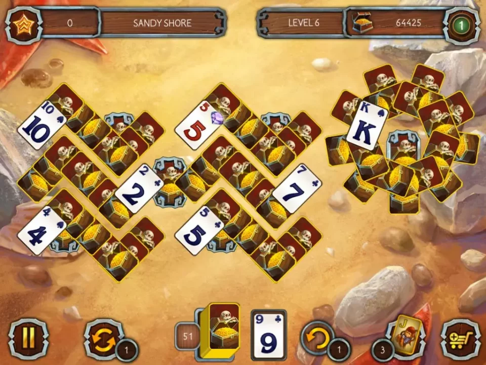 -Solitaire Legend of the Pirates 2-游戏截图-好玩游戏库