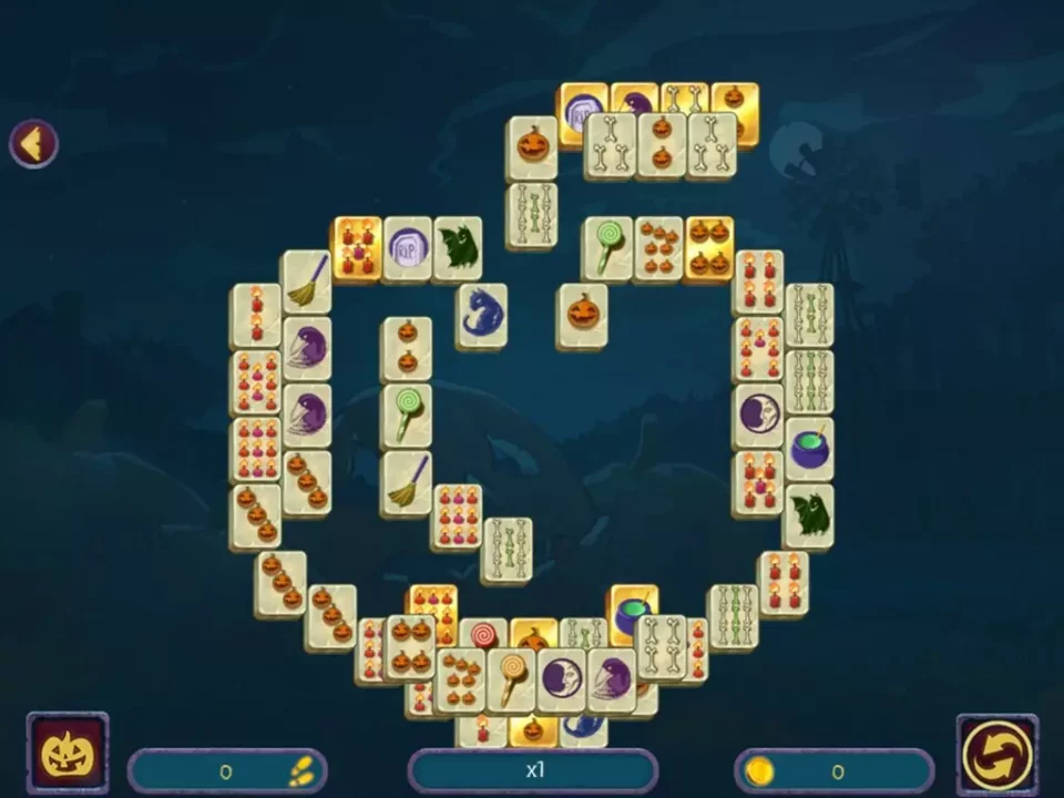 -Halloween Night Mahjong-游戏截图-好玩游戏库