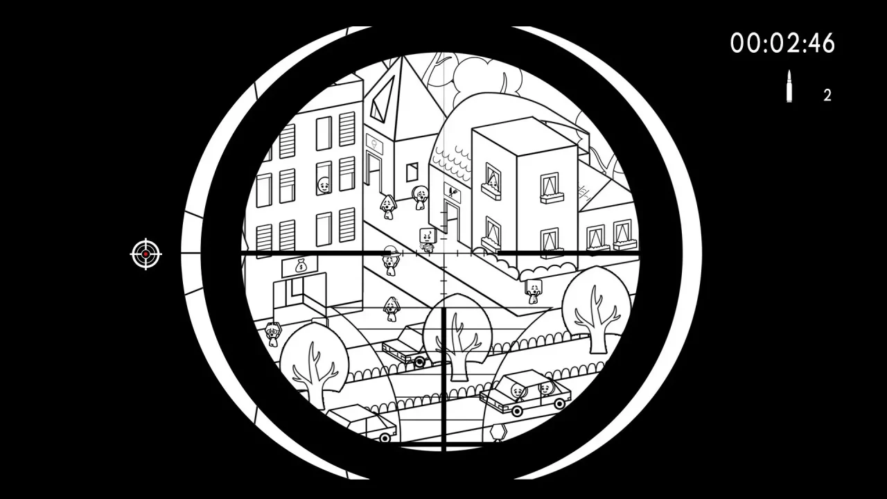 -Geometric Sniper - Blood in Paris-游戏截图-好玩游戏库