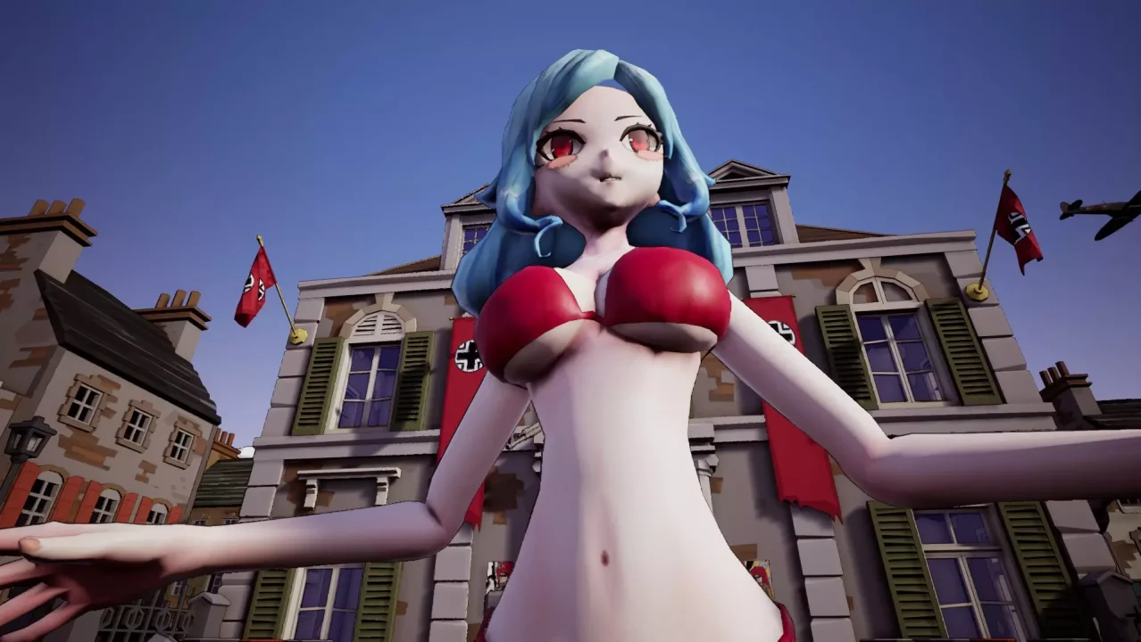 -Inglorious Waifu VS Nazi Zombies-游戏截图-好玩游戏库