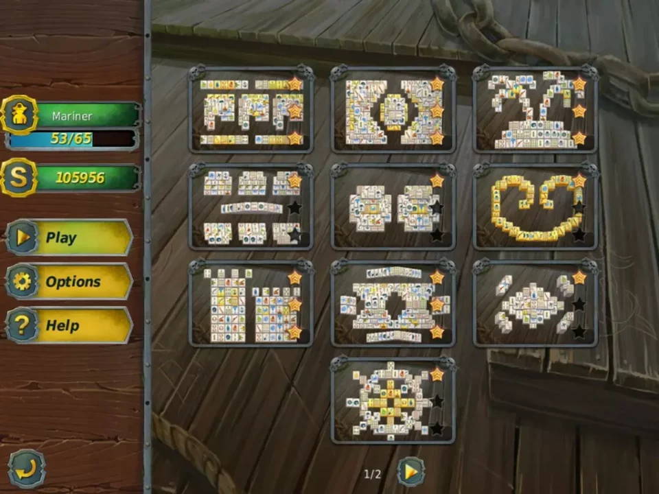 -Mahjong Gold 2. Pirates Island-游戏截图-好玩游戏库