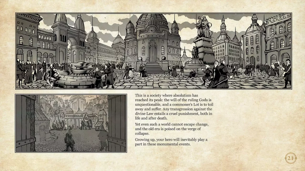 -The Life and Suffering of Sir Brante - Digital Content Bundle-游戏截图-好玩游戏库