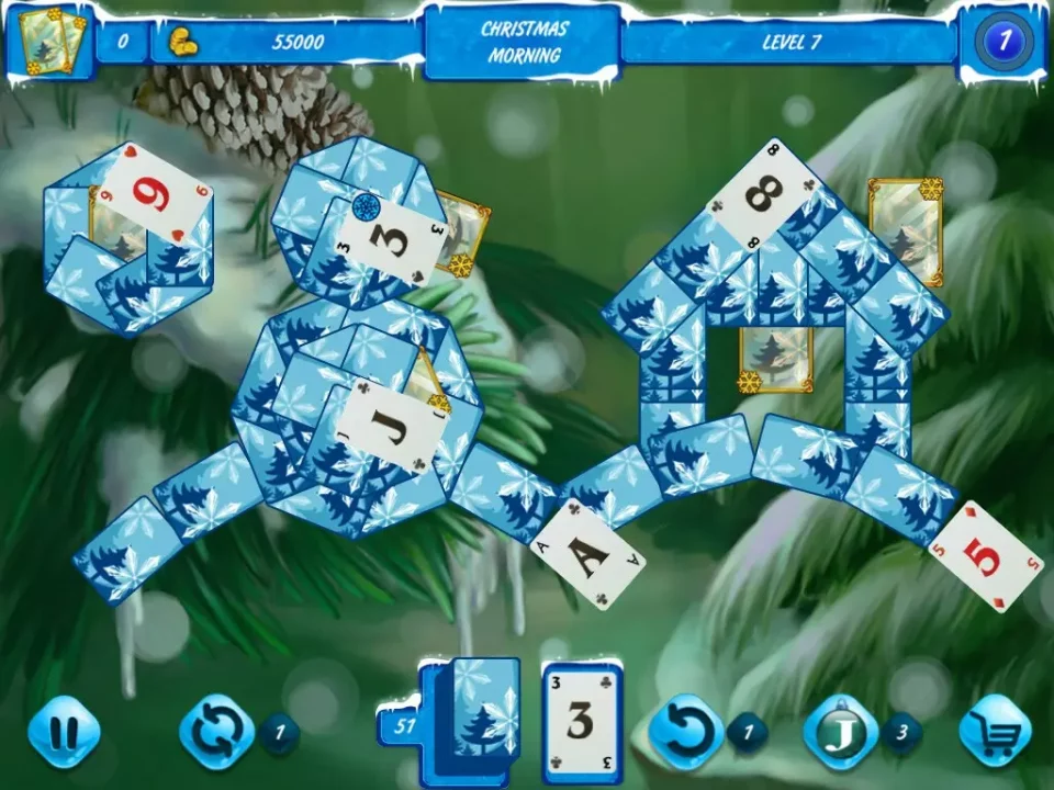 -Solitaire Jack Frost Winter Adventures 2-游戏截图-好玩游戏库
