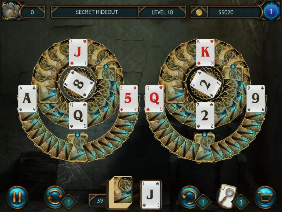 -Detective Solitaire: Inspector Magic And The Forbidden Magic-游戏截图-好玩游戏库