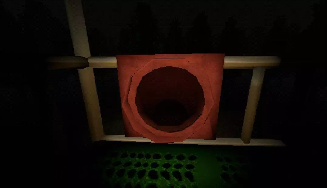 Slide in the woods